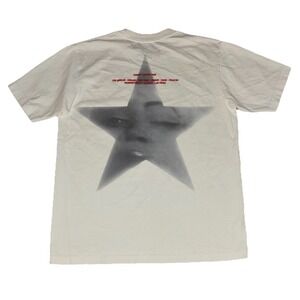 Beyonce CCT Ghost Tee L White Cowboy Carter Tour 2025 Merch‎ NEW *spots